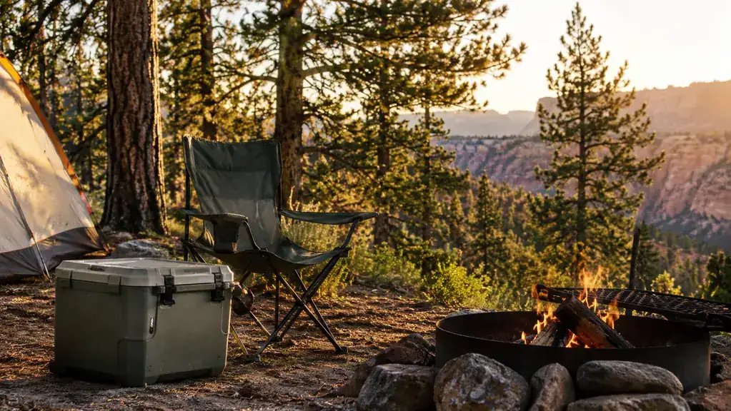 Coleman Camp Chair With Cooler Review: A Season of Family Camping Trips