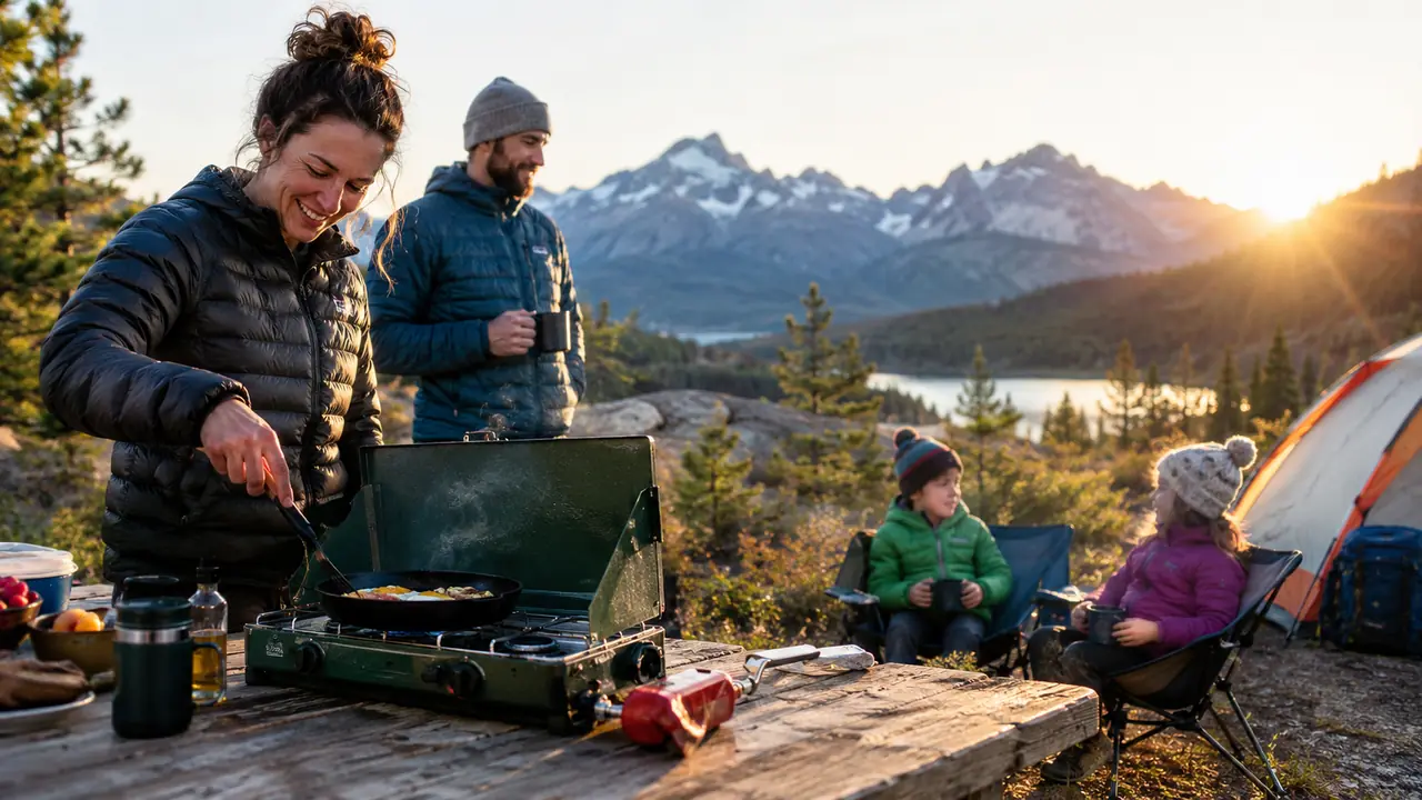 How to Cook Breakfast for a Crowd on a Camp Stove